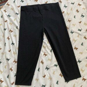 Loft Outlet Black Capri Leggings